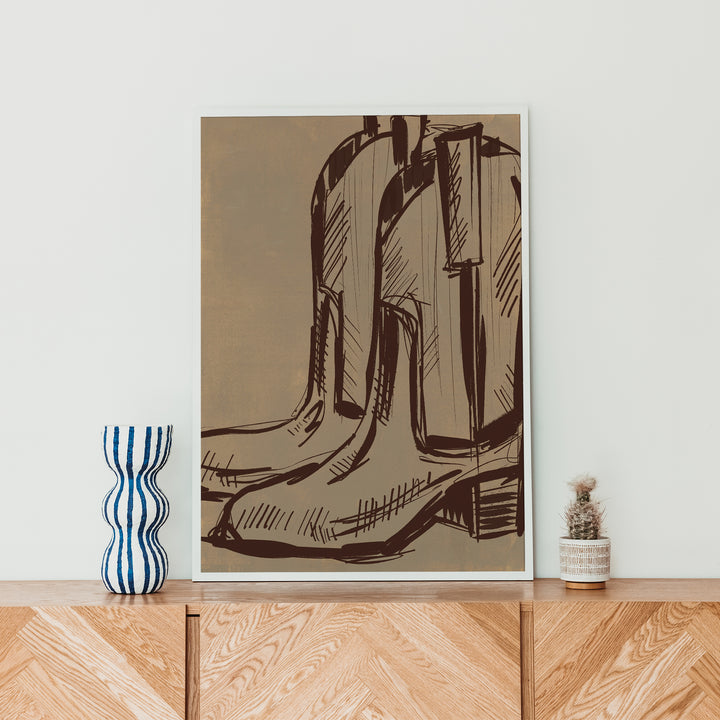 Rustic Cowboy Boots