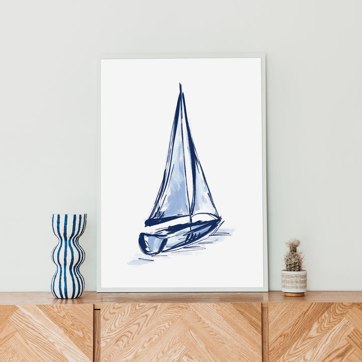 The Blue Sailboat, No. 4 - Jetty Home