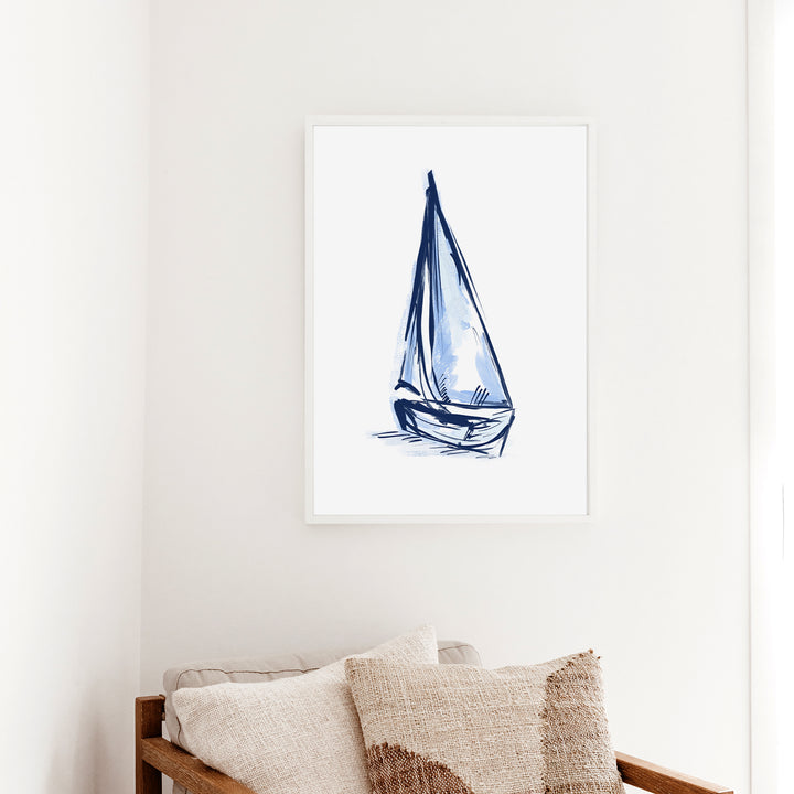 The Blue Sailboat, No. 3 - Jetty Home