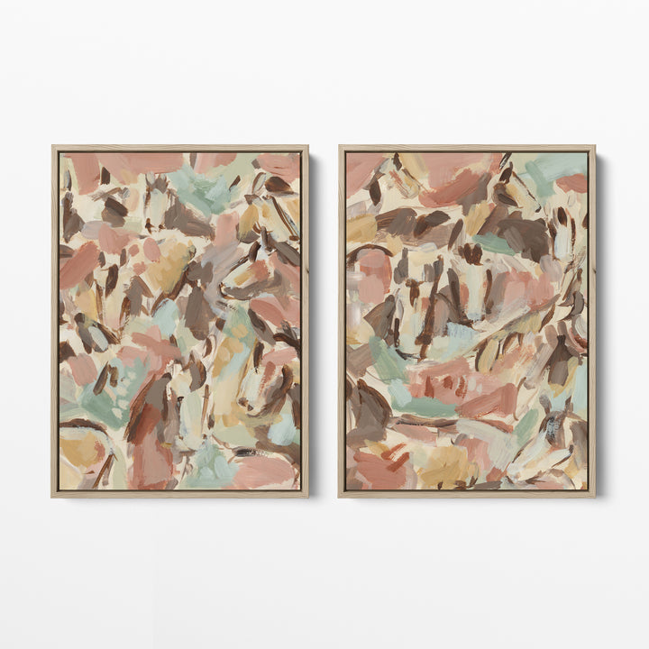 Among the Herd Diptych - Set of 2 - Jetty Home