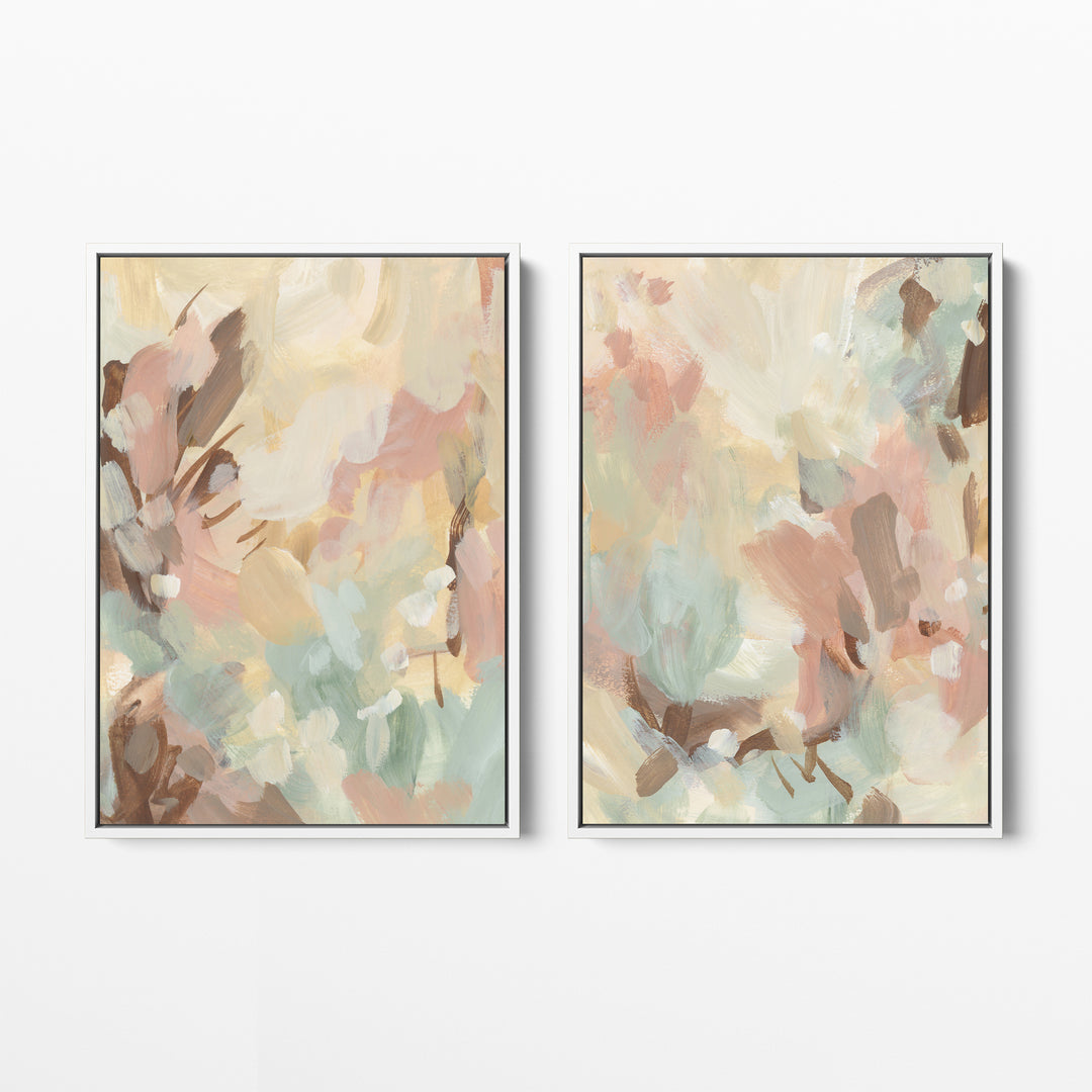 Where the Wind Runs Diptych - Set of 2