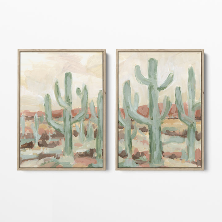 Saguaro Light Diptych - Set of 2 - Jetty Home