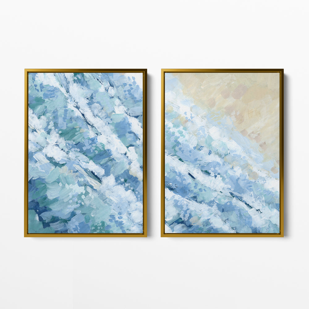 Catalina Shorebreak Diptych - Set of 2  - Art Prints or Canvases - Jetty Home