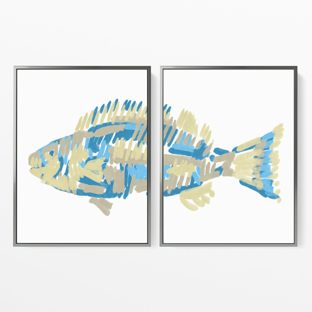 The Grouper Diptych - Set of 2