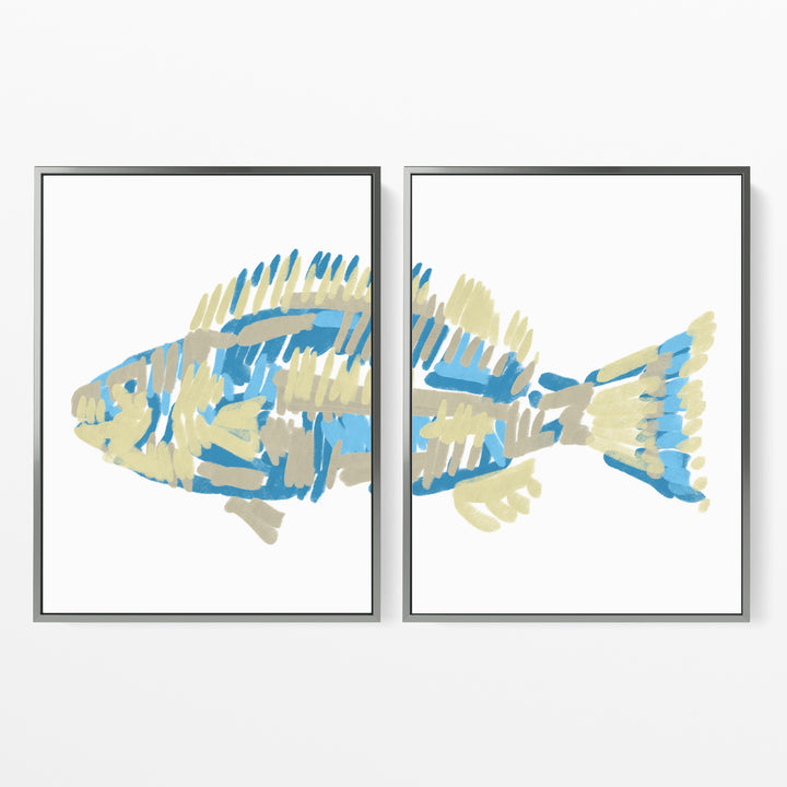The Grouper Diptych - Set of 2
