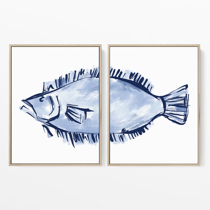 Fluke Study Diptych - Set of 2 - Jetty Home