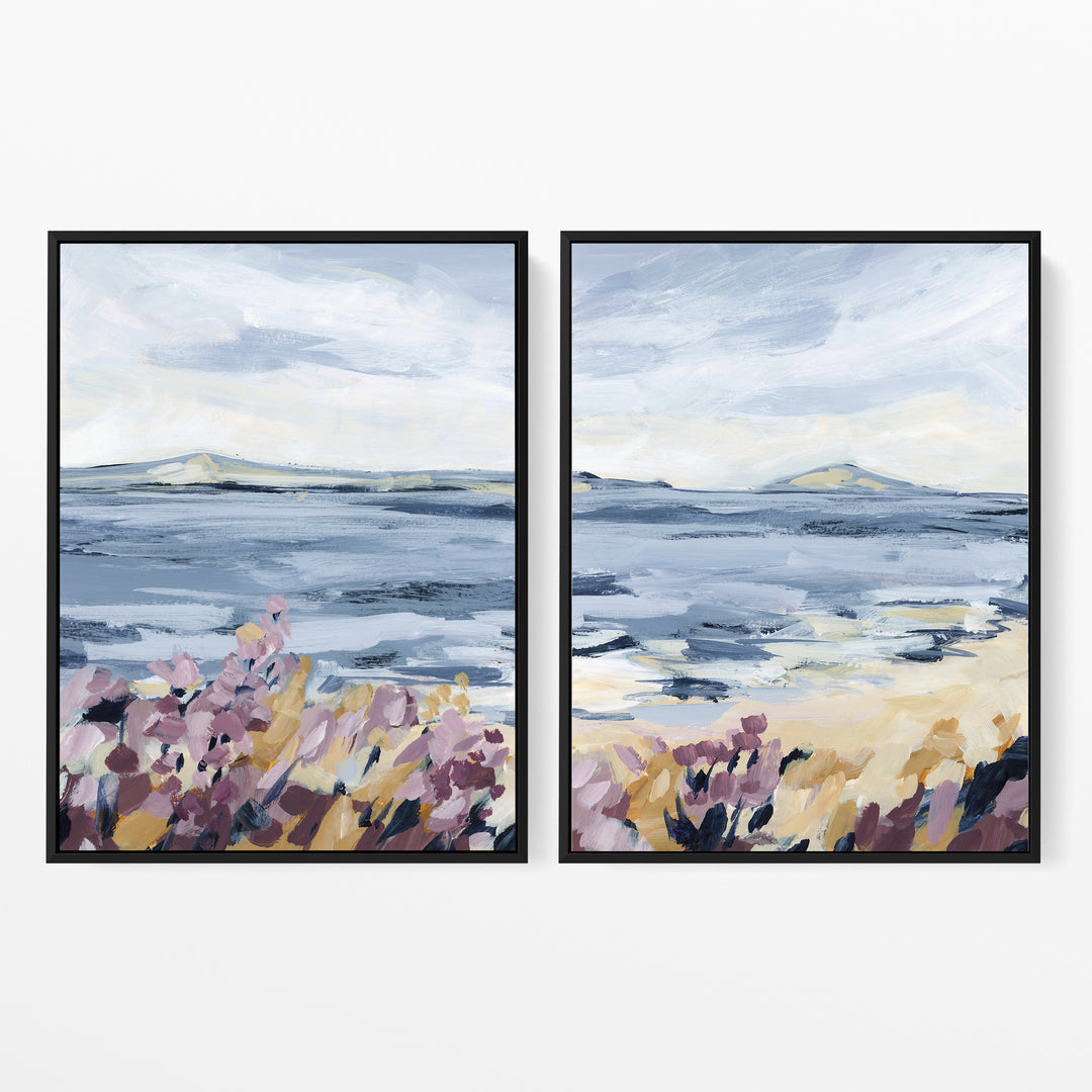 Edge of the Sea Diptych - Set of 2 - Jetty Home