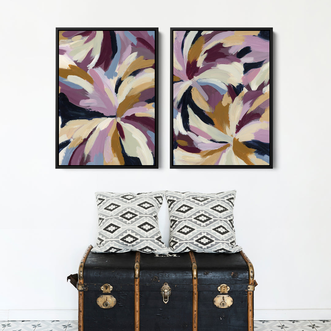 Blurred Petals Diptych - Set of 2 - Jetty Home