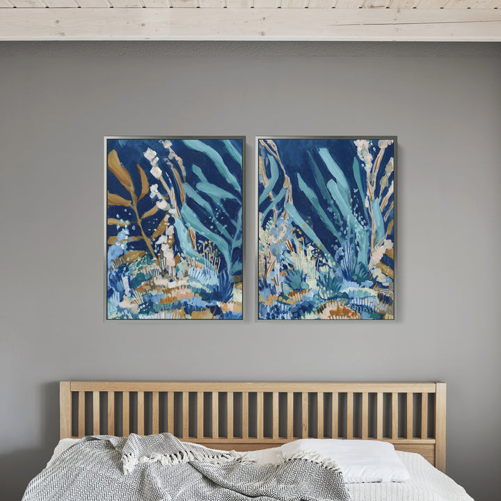 Under the Surface Diptych - Set of 2  - Art Prints or Canvases - Jetty Home