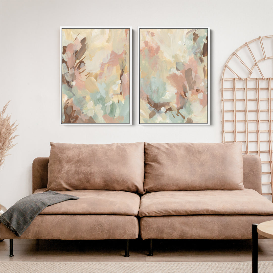Where the Wind Runs Diptych - Set of 2