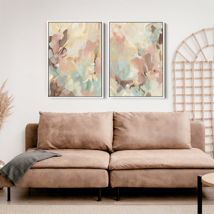 Where the Wind Runs Diptych - Set of 2