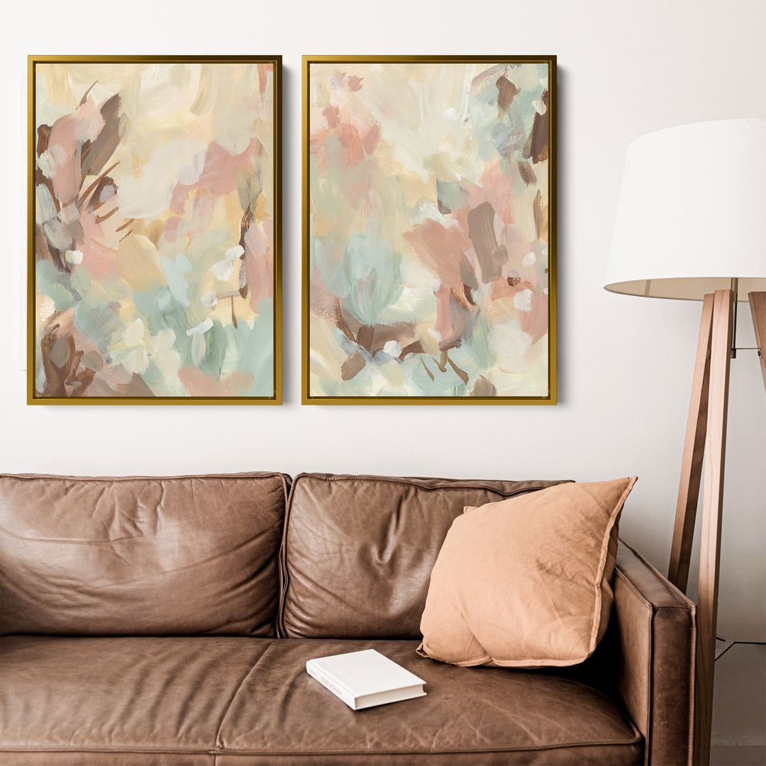 Where the Wind Runs Diptych - Set of 2