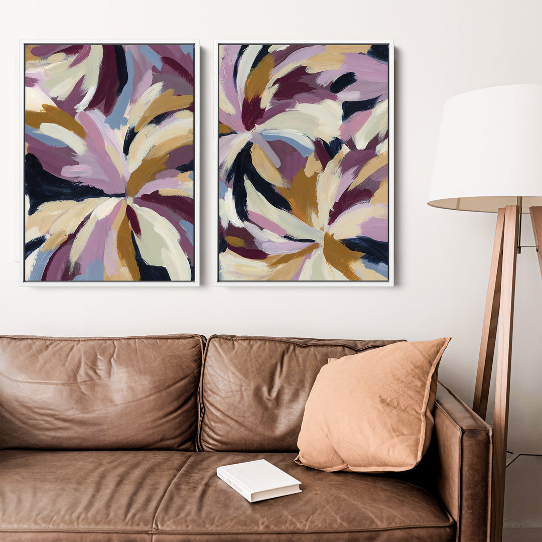 Blurred Petals Diptych - Set of 2 - Jetty Home