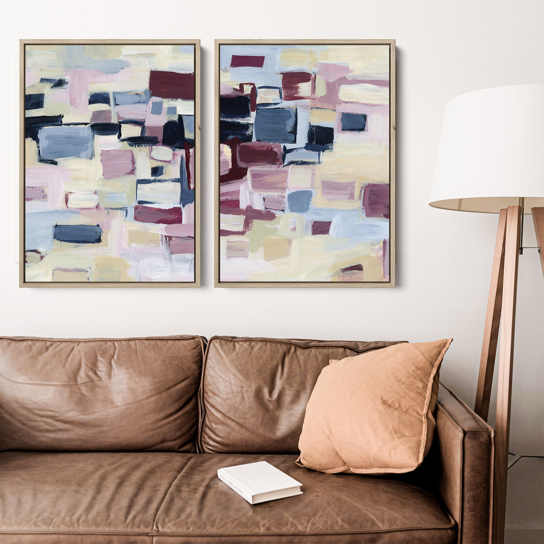Gentle Shift Diptych - Set of 2 - Jetty Home