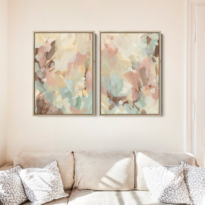 Where the Wind Runs Diptych - Set of 2