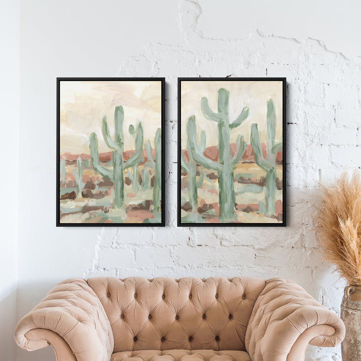Saguaro Light Diptych - Set of 2 - Jetty Home