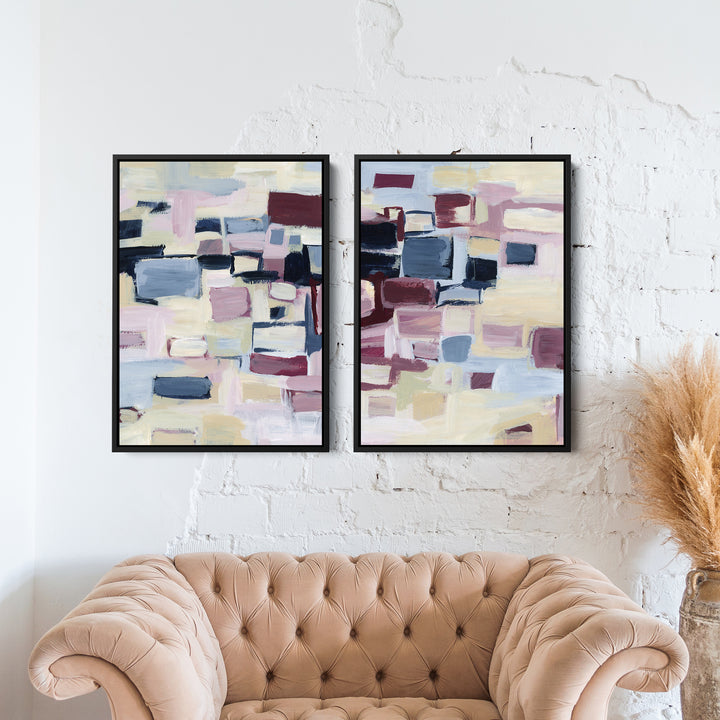 Gentle Shift Diptych - Set of 2 - Jetty Home