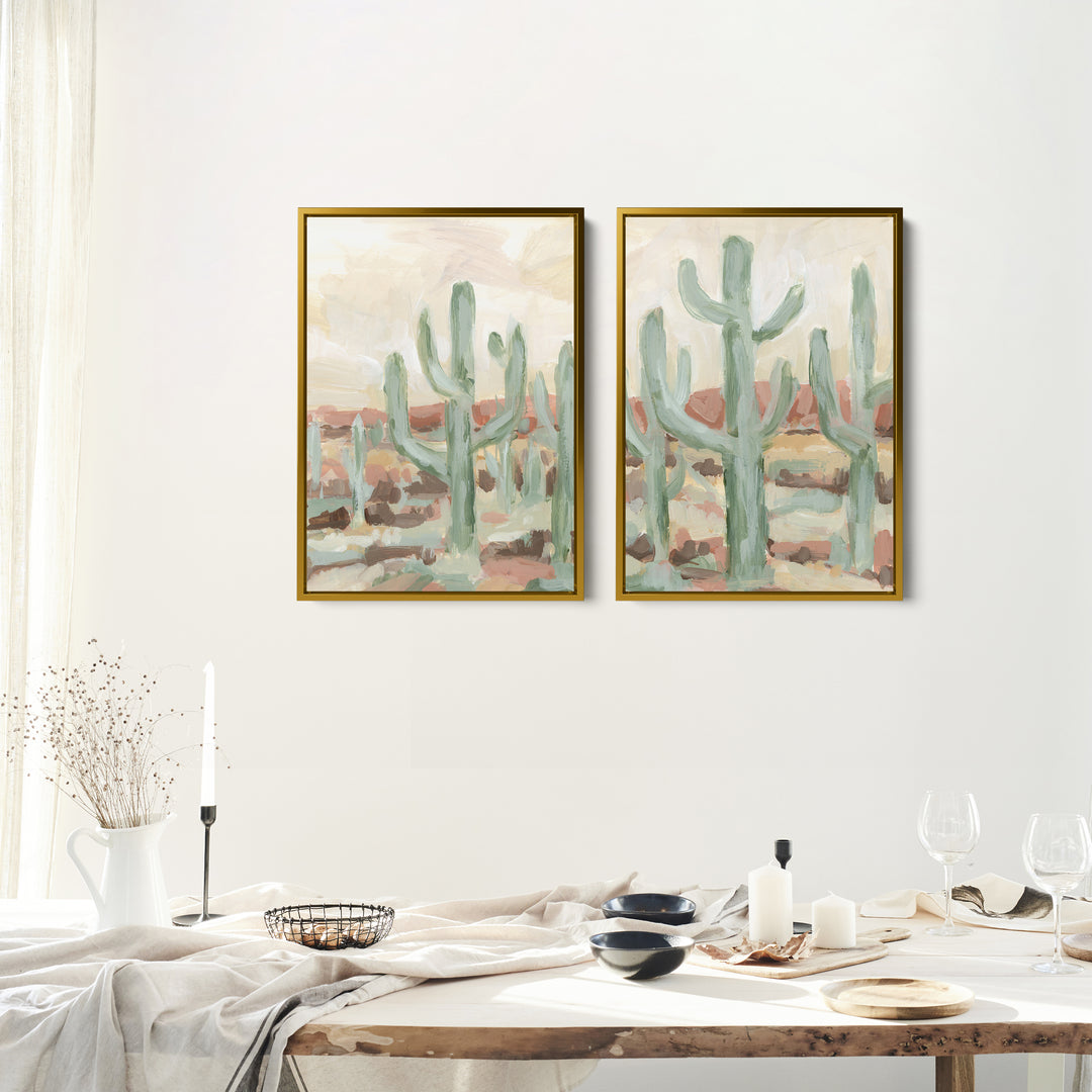 Saguaro Light Diptych - Set of 2 - Jetty Home