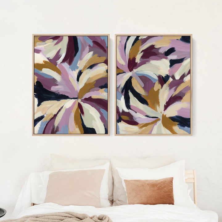 Blurred Petals Diptych - Set of 2 - Jetty Home