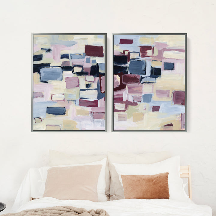 Gentle Shift Diptych - Set of 2 - Jetty Home