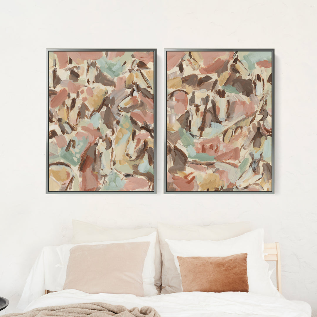 Among the Herd Diptych - Set of 2 - Jetty Home