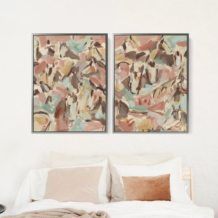 Among the Herd Diptych - Set of 2 - Jetty Home
