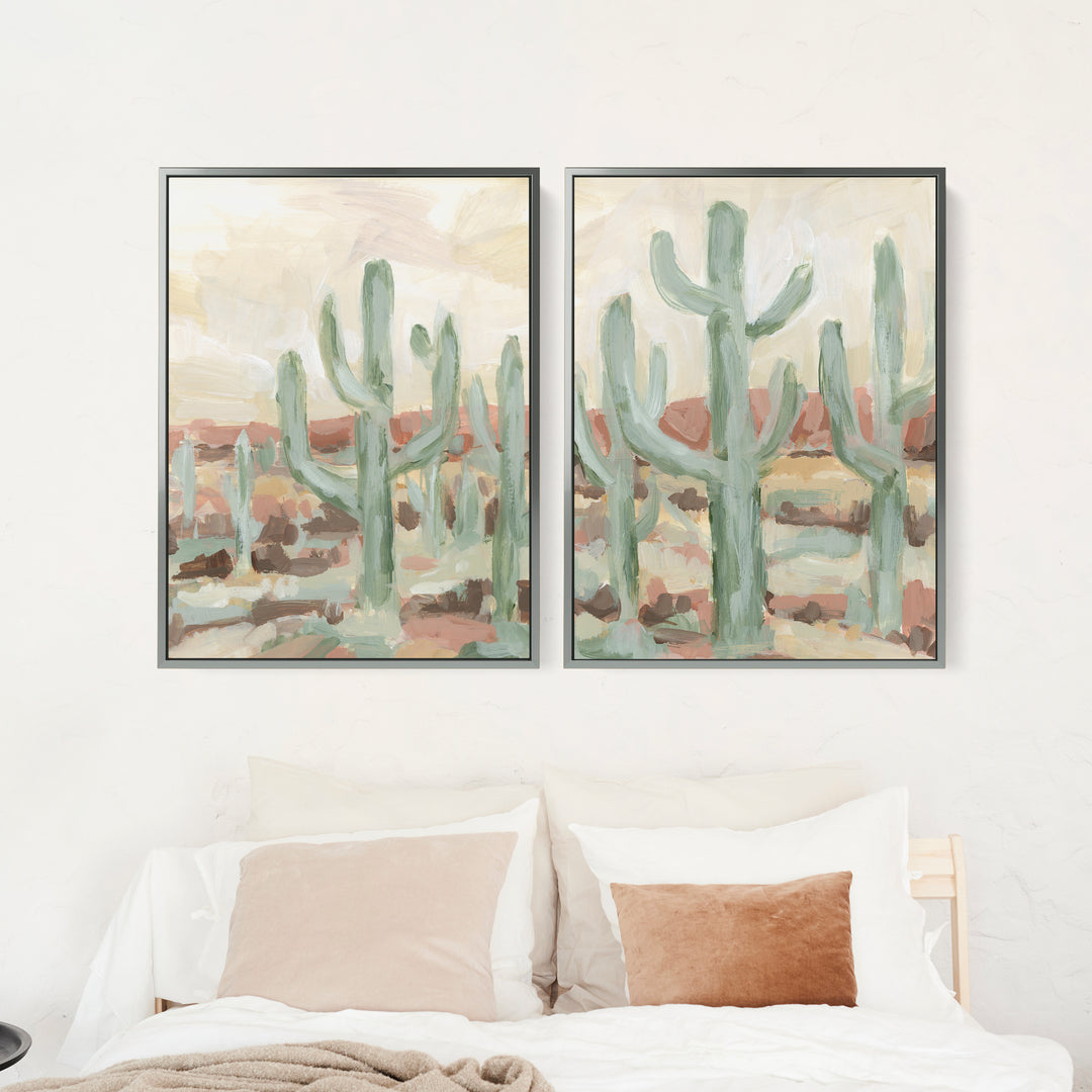 Saguaro Light Diptych - Set of 2 - Jetty Home