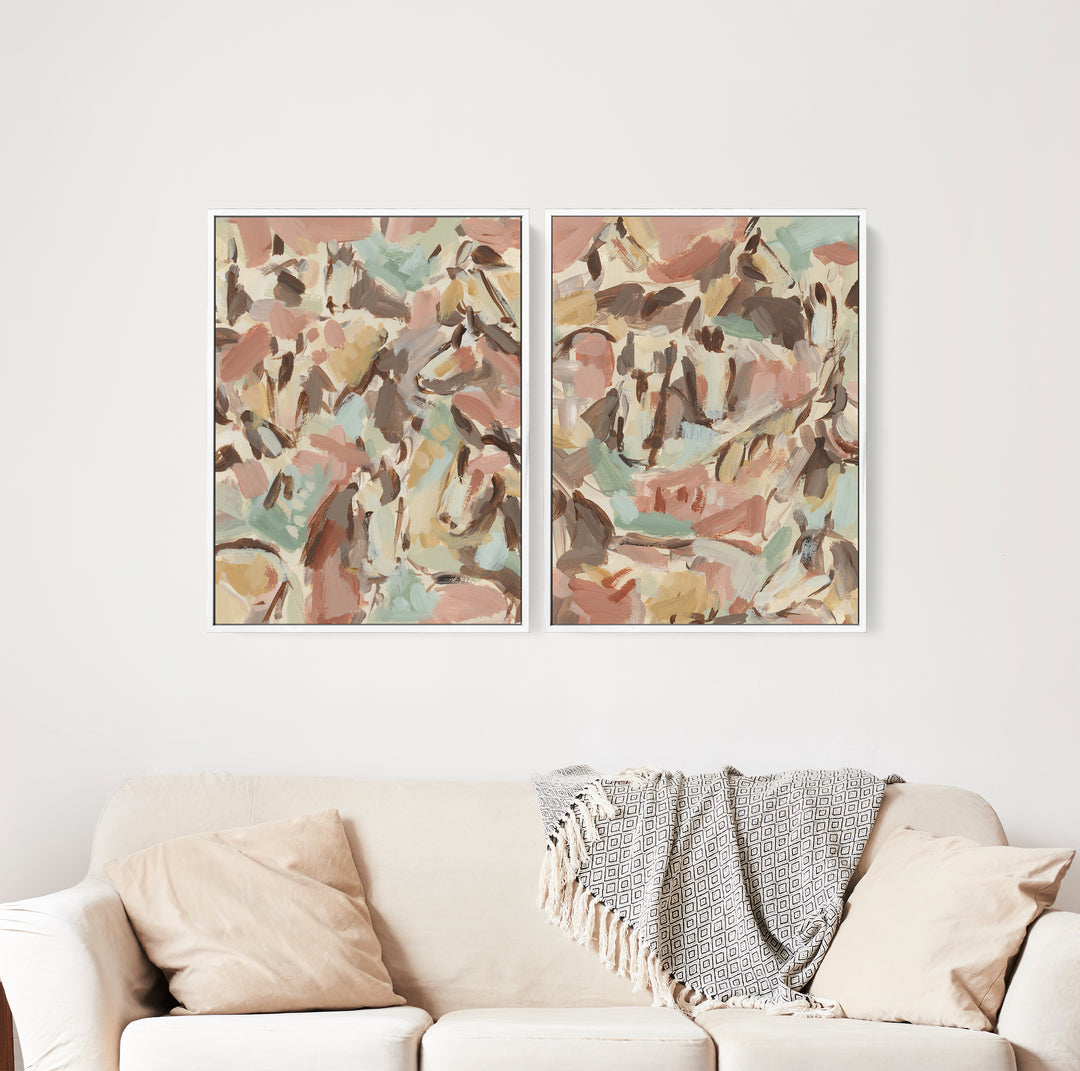Among the Herd Diptych - Set of 2 - Jetty Home