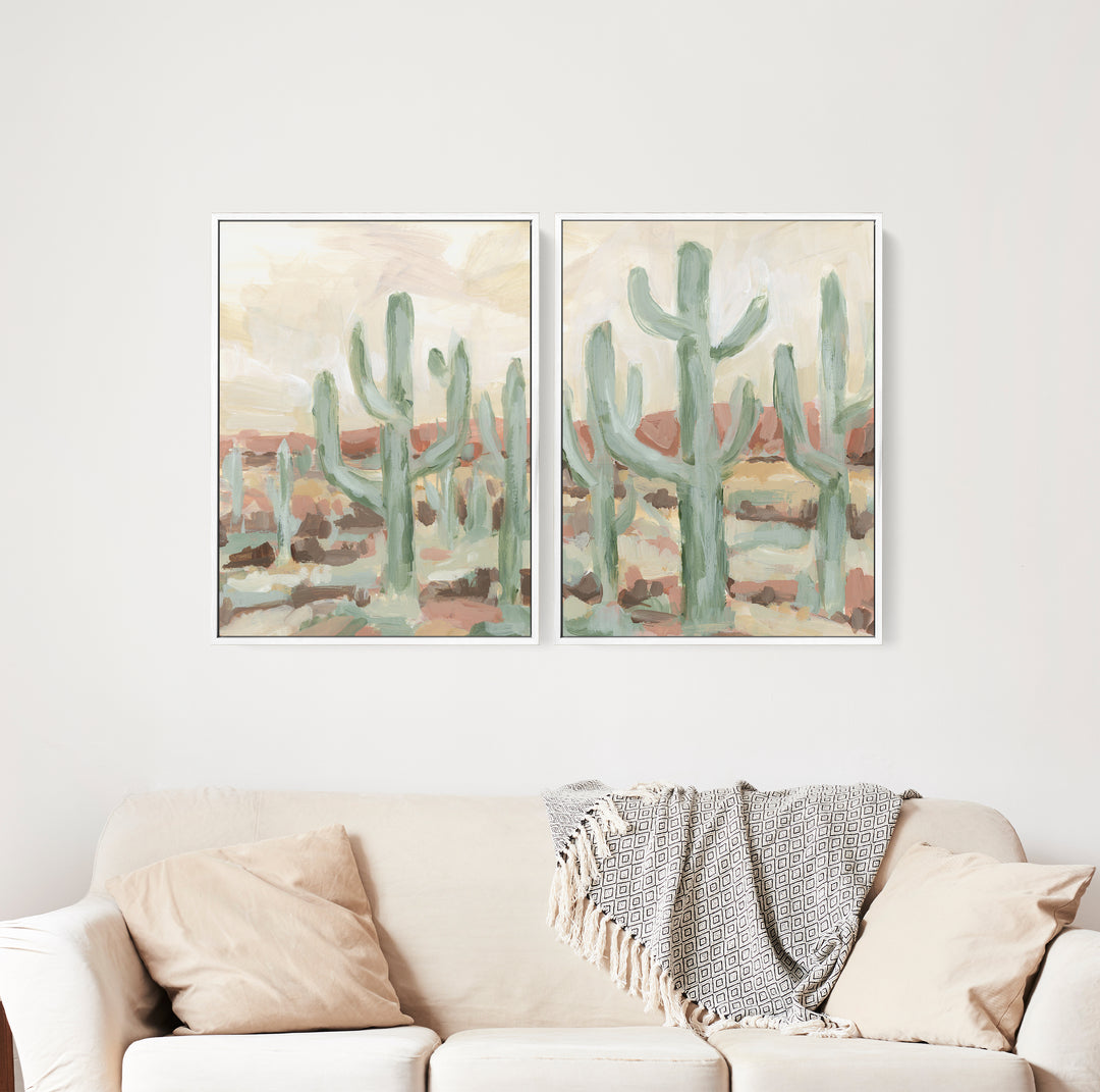 Saguaro Light Diptych - Set of 2 - Jetty Home