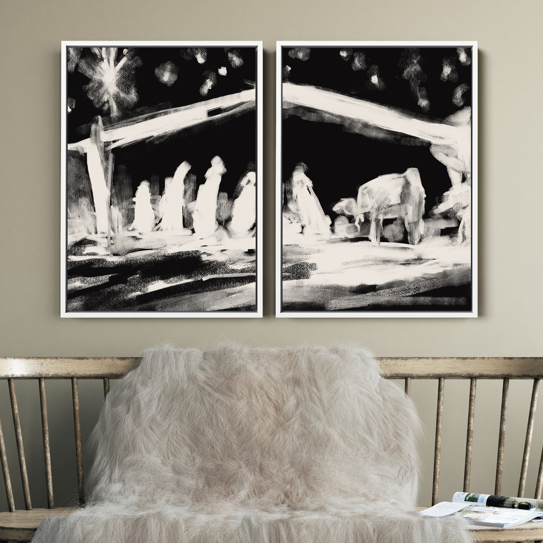 The Nativity - Set of 2 - Jetty Home