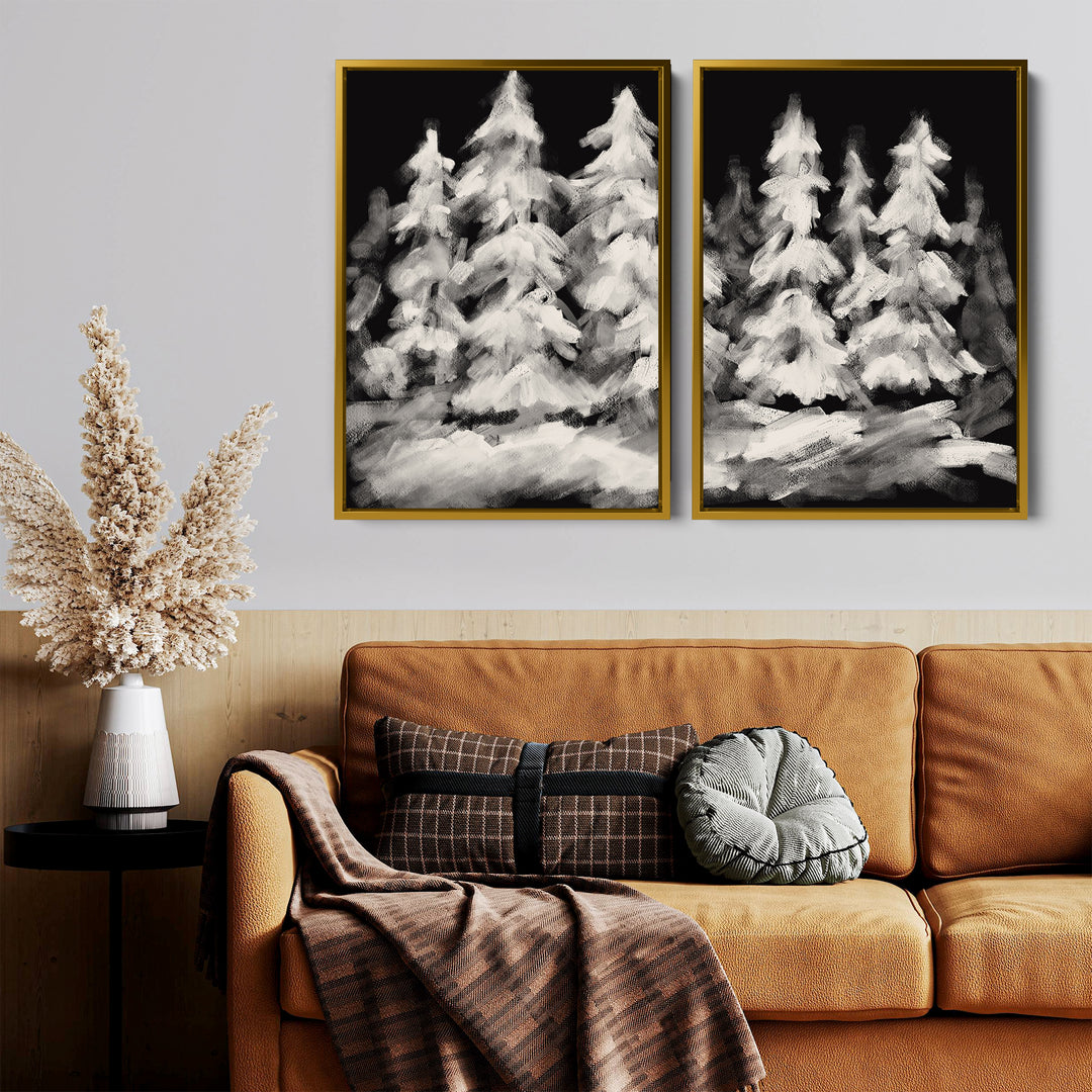 A Snowy Christmas Eve - Set of 2 - Jetty Home