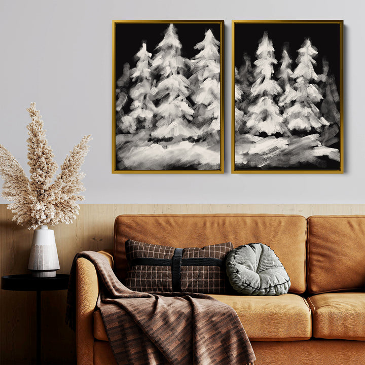 A Snowy Christmas Eve - Set of 2 - Jetty Home