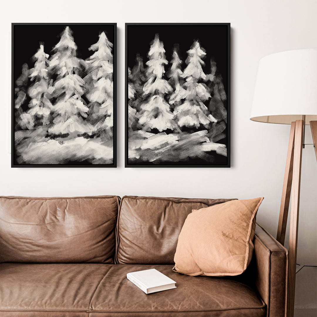 A Snowy Christmas Eve - Set of 2 - Jetty Home