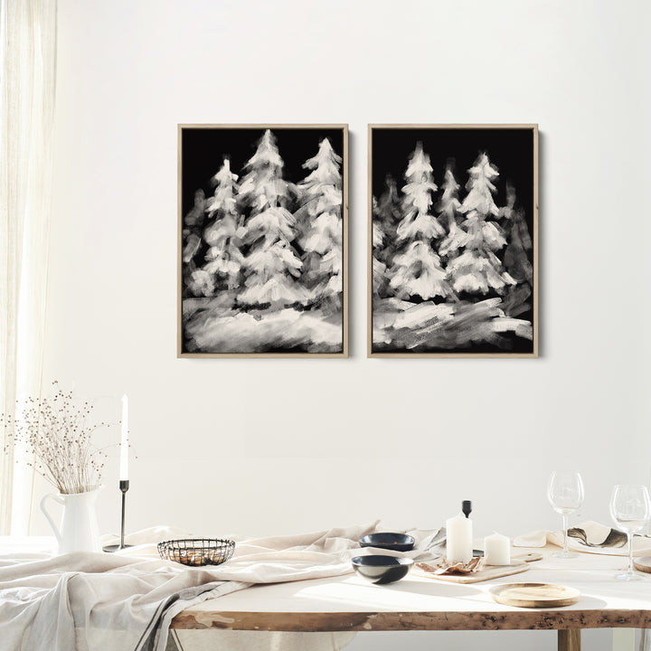 A Snowy Christmas Eve - Set of 2 - Jetty Home