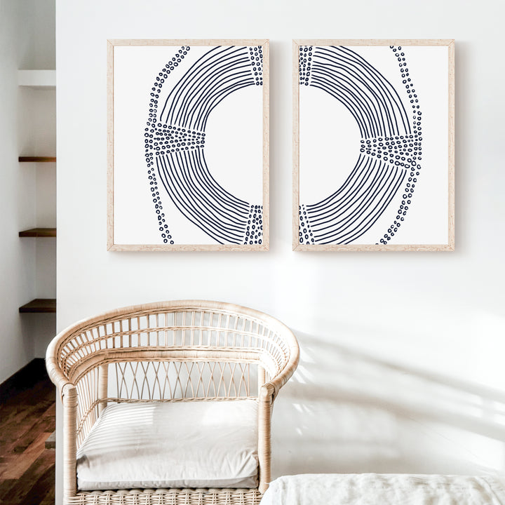 The Life Ring, No. 1 - Set of 2  - Art Prints or Canvases - Jetty Home