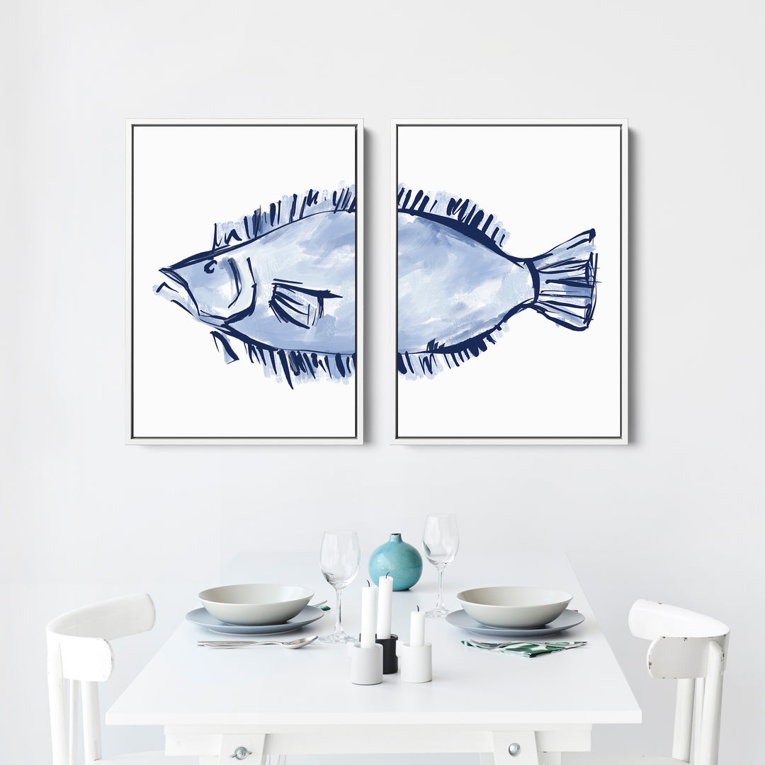 Fluke Study Diptych - Set of 2 - Jetty Home