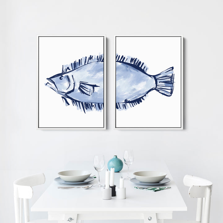 Fluke Study Diptych - Set of 2 - Jetty Home