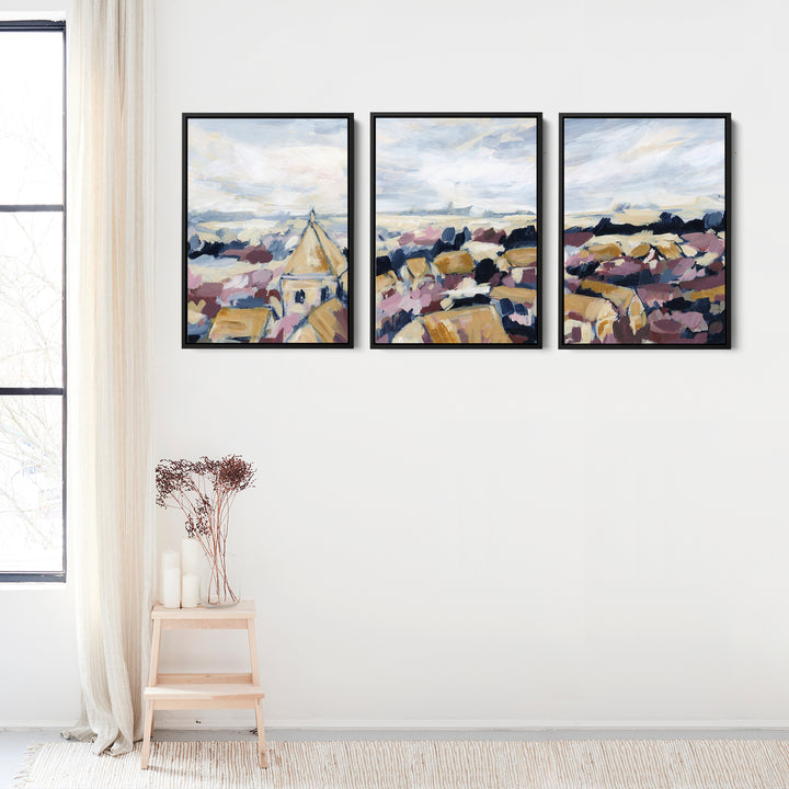 Faded Facades Triptych - Set of 3 - Jetty Home
