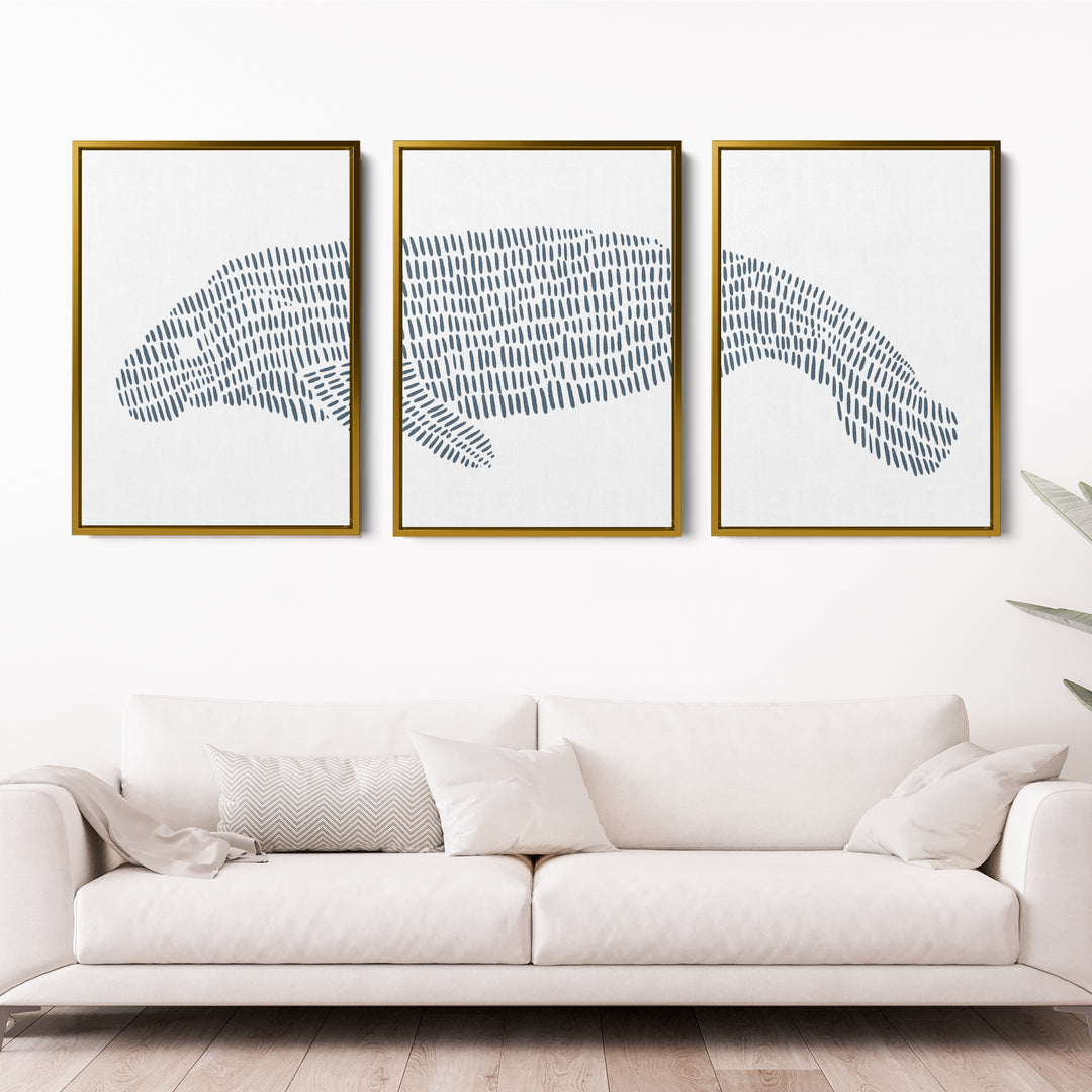 Manatee Illustration - Set of 3