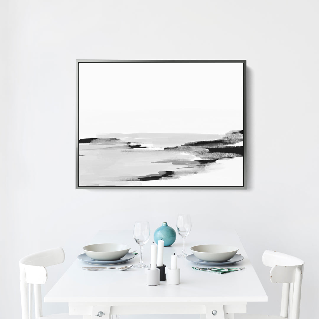 Black & White Seascape Dreams - Jetty Home