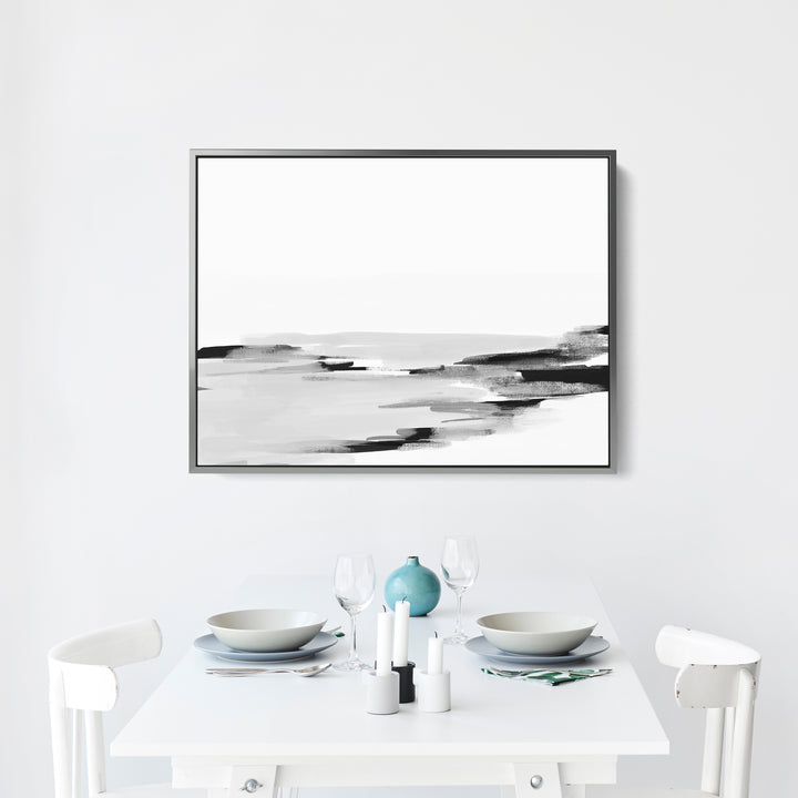 Black & White Seascape Dreams - Jetty Home