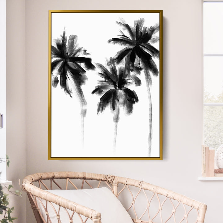 Black & White Palm Gathering, No. 2 - Jetty Home