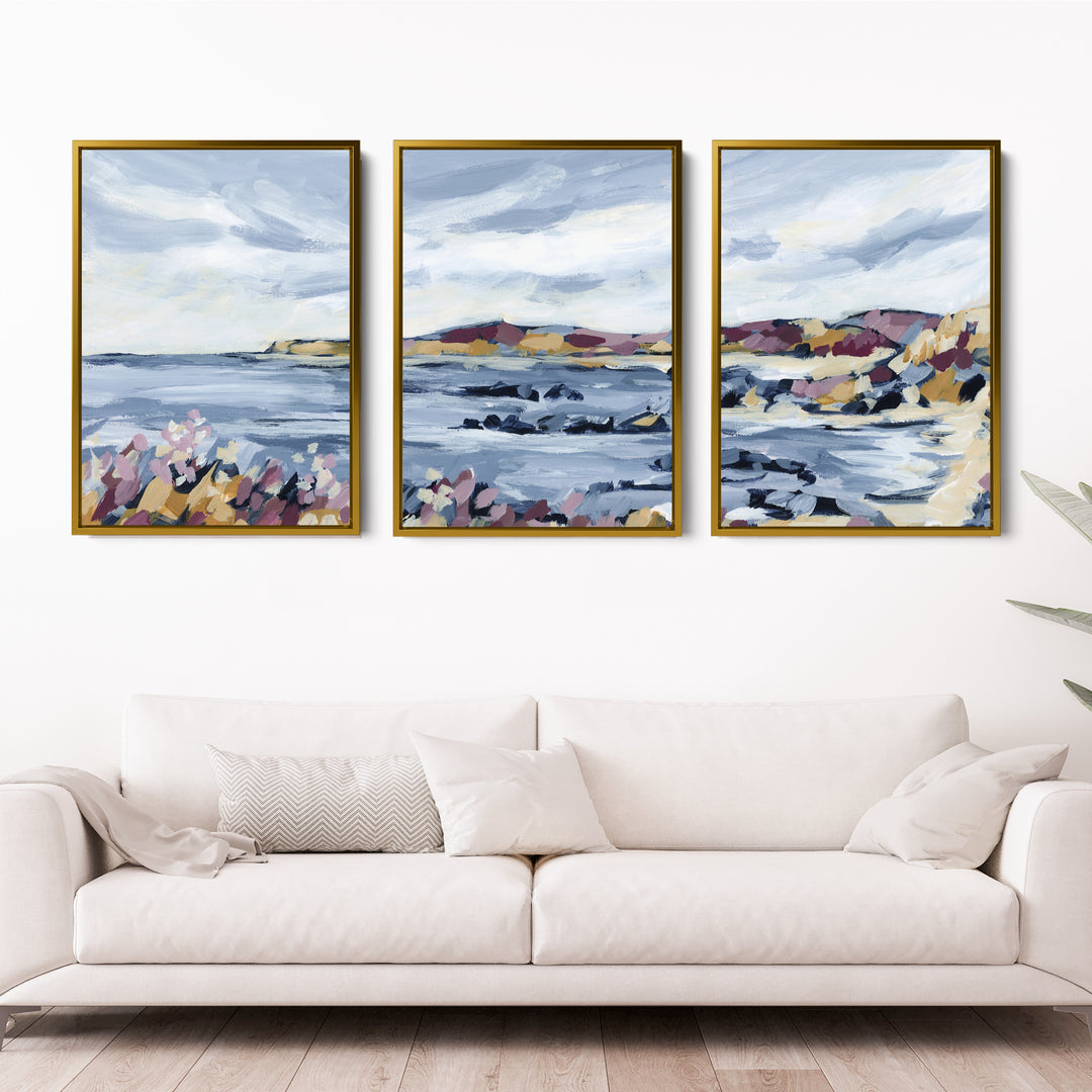 The Northern Coast Triptych - Set of 3 - Jetty Home