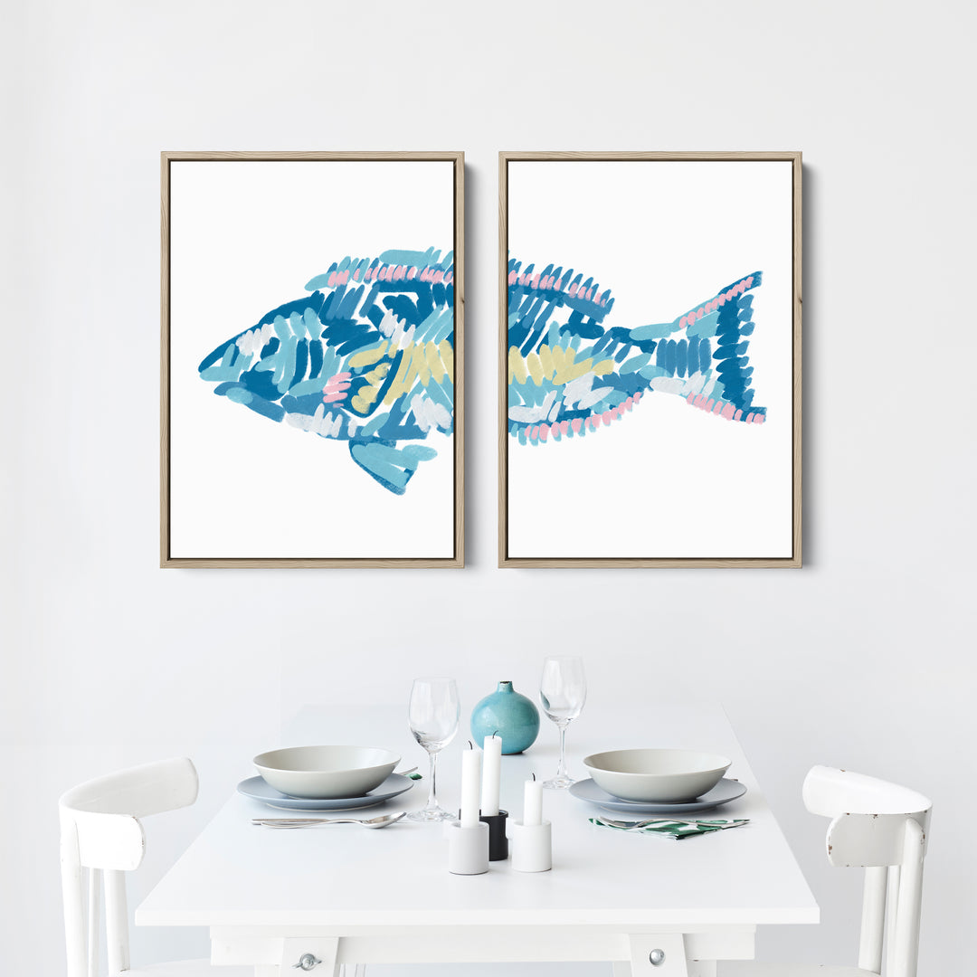 The Parrotfish Diptych - Set of 2