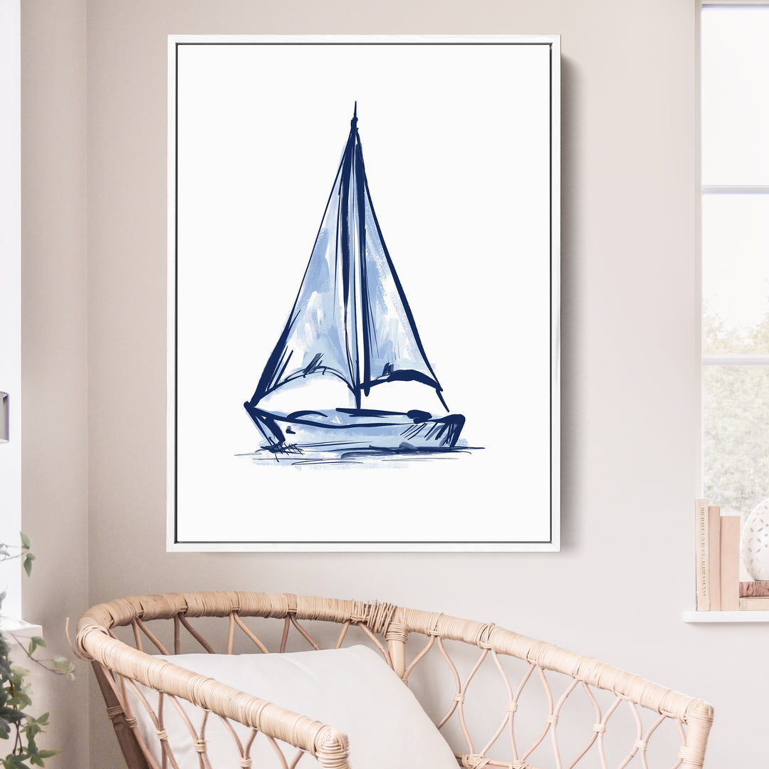 The Blue Sailboat, No. 2 - Jetty Home