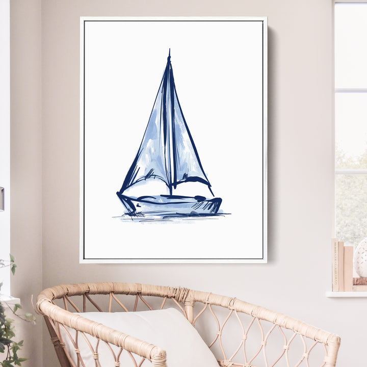 The Blue Sailboat, No. 2 - Jetty Home