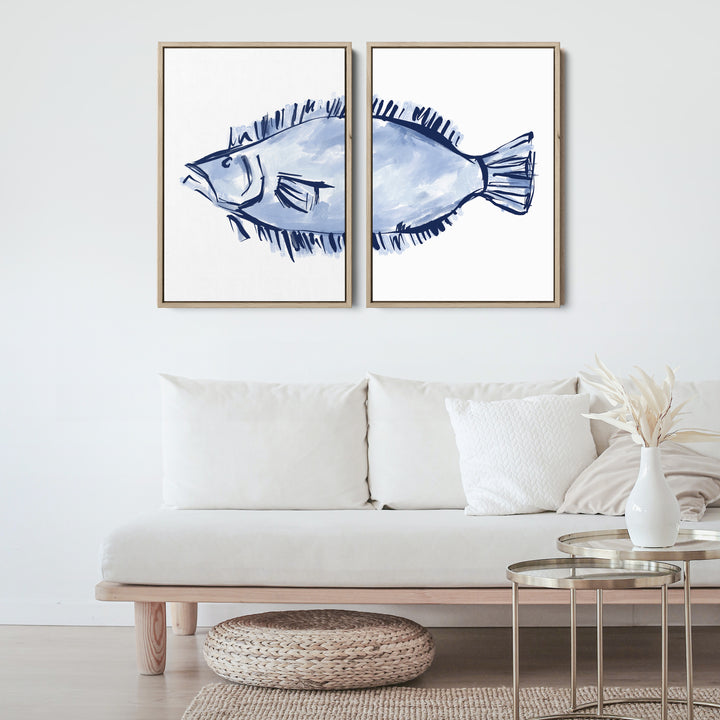 Fluke Study Diptych - Set of 2 - Jetty Home