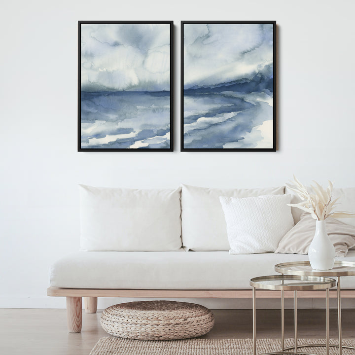 Shoreline Study Diptych - Set of 2