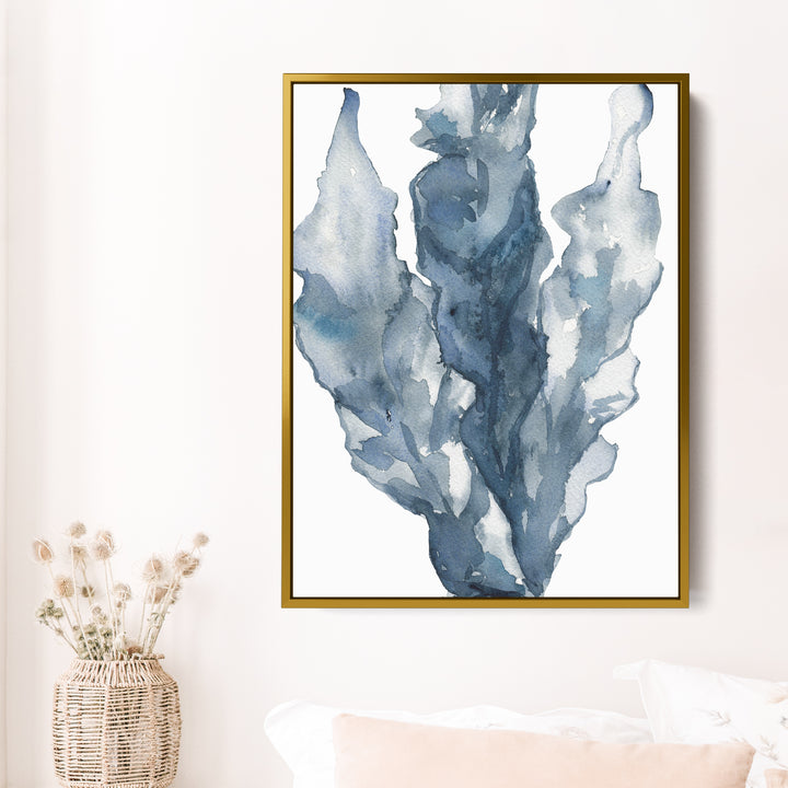 Blue Sea Lettuce Watercolor No. 2 - Jetty Home