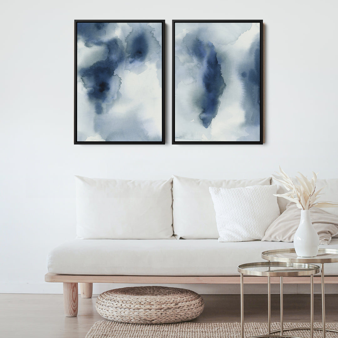 Sea Smoke Diptych - Set of 2